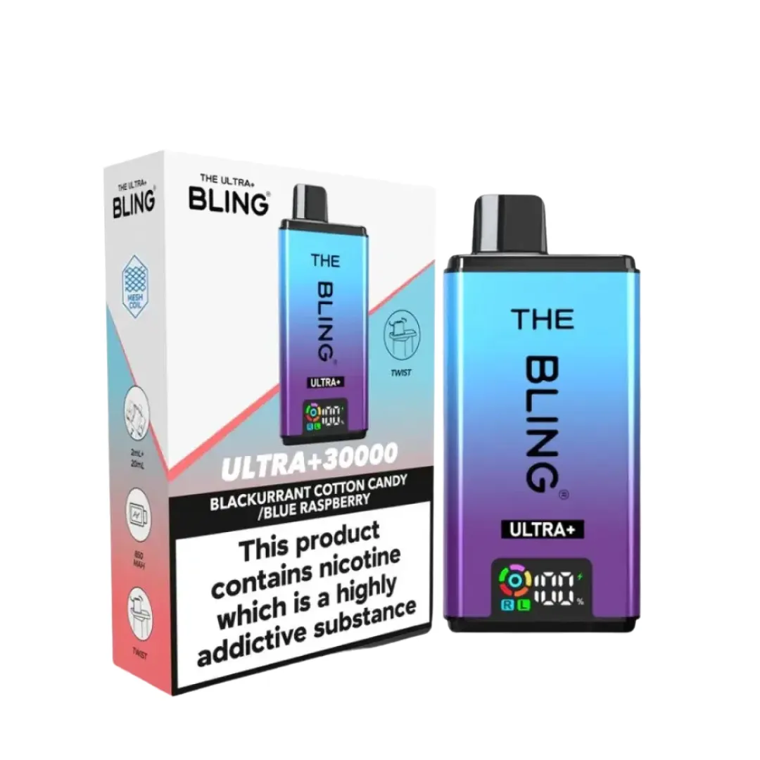 The Crystal Bling Ultra Plus 30k Prefilled Vape Kit