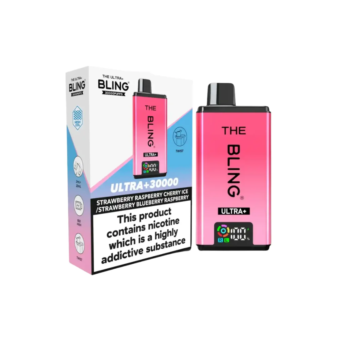 The Crystal Bling Ultra Plus 30k Prefilled Vape Kit