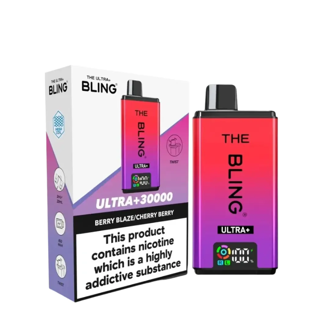 The Crystal Bling Ultra Plus 30k Prefilled Vape Kit