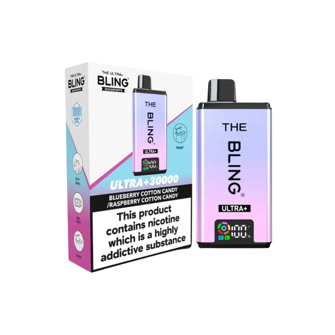 The Crystal Bling Ultra Plus 30k Prefilled Vape Kit