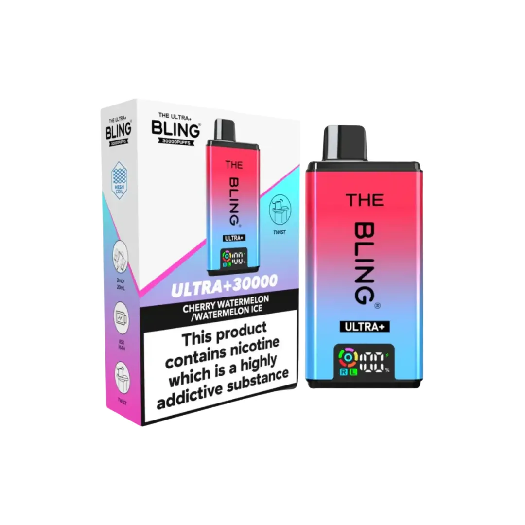 The Crystal Bling Ultra Plus 30k Prefilled Vape Kit