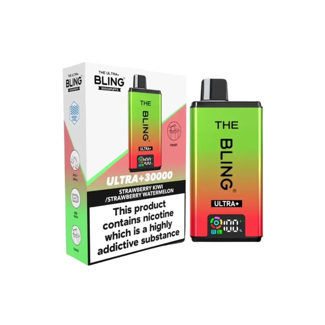 The Crystal Bling Ultra Plus 30k Prefilled Vape Kit