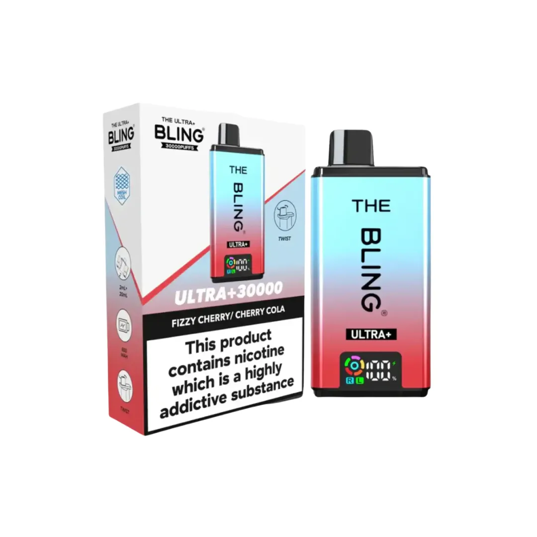 The Crystal Bling Ultra Plus 30k Prefilled Vape Kit