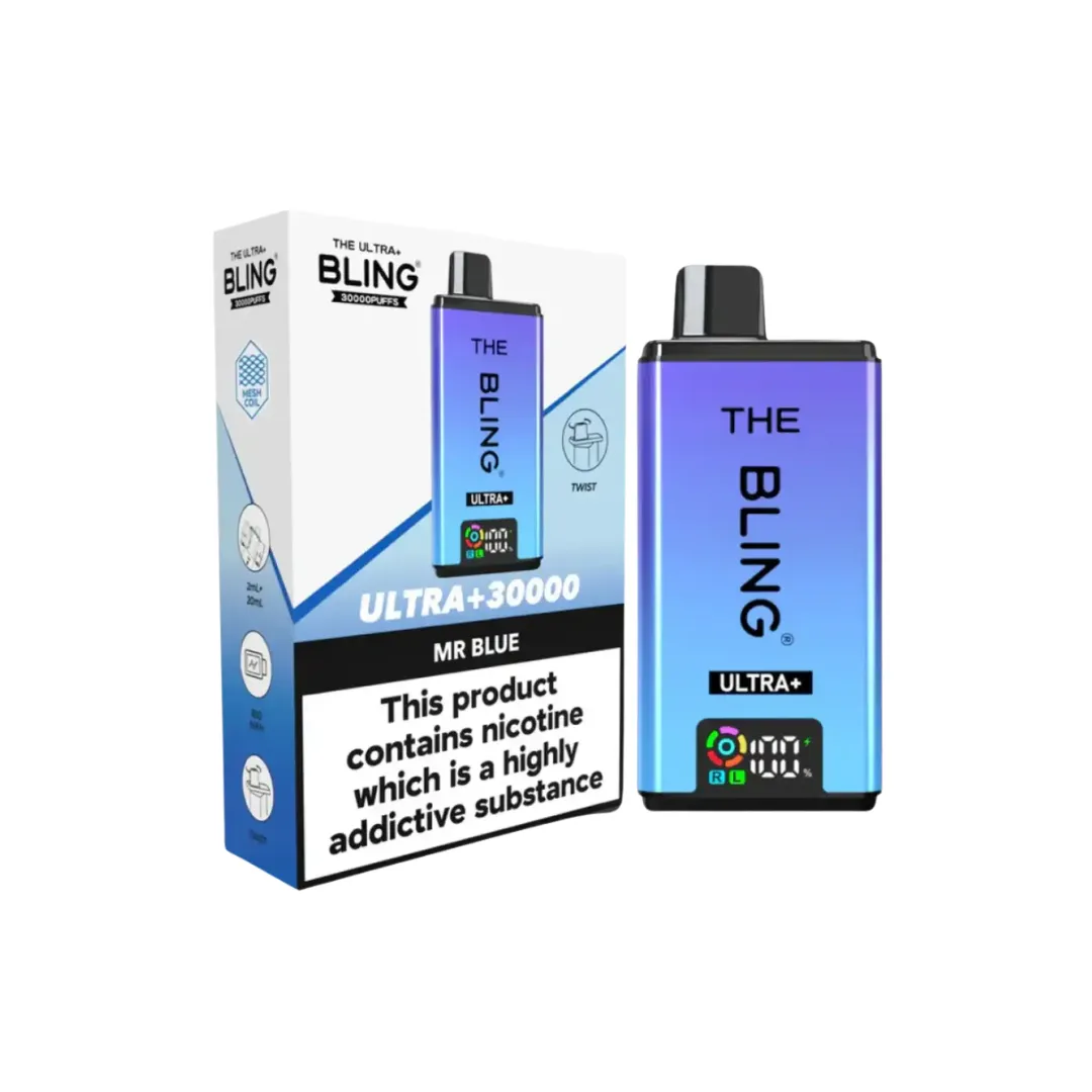 The Crystal Bling Ultra Plus 30k Prefilled Vape Kit