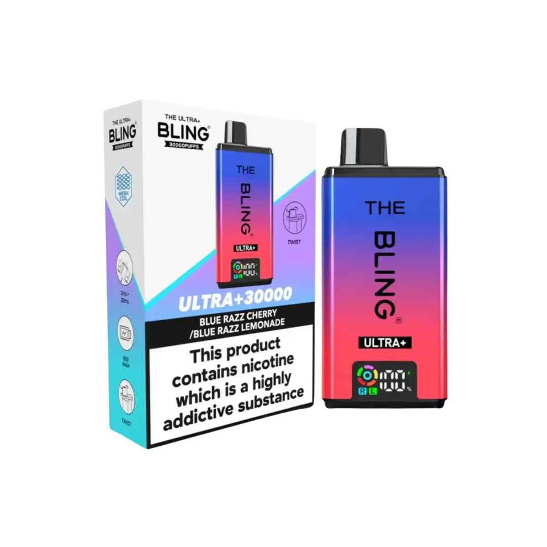 The Crystal Bling Ultra Plus 30k Prefilled Vape Kit