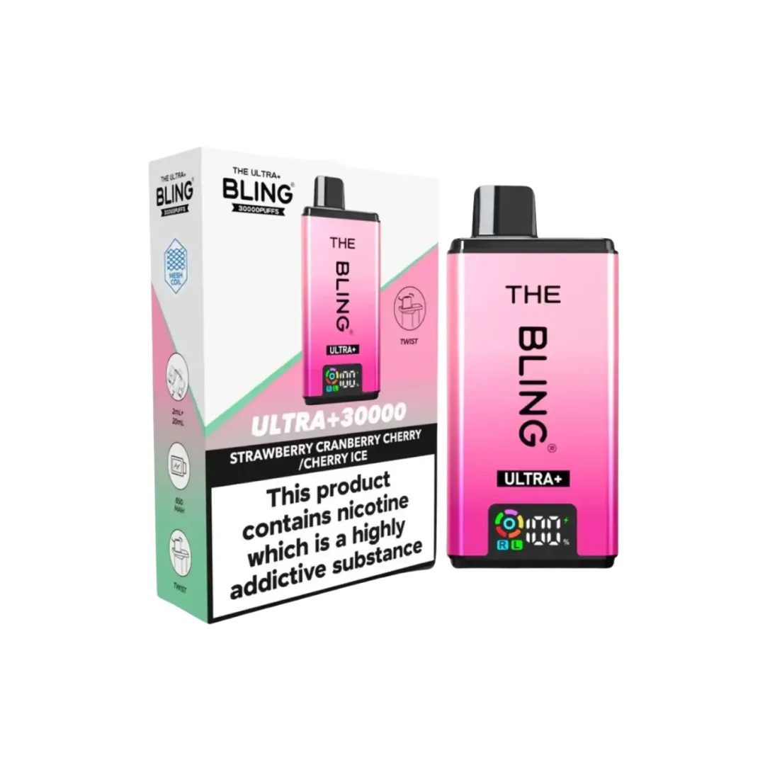 The Crystal Bling Ultra Plus 30k Prefilled Vape Kit