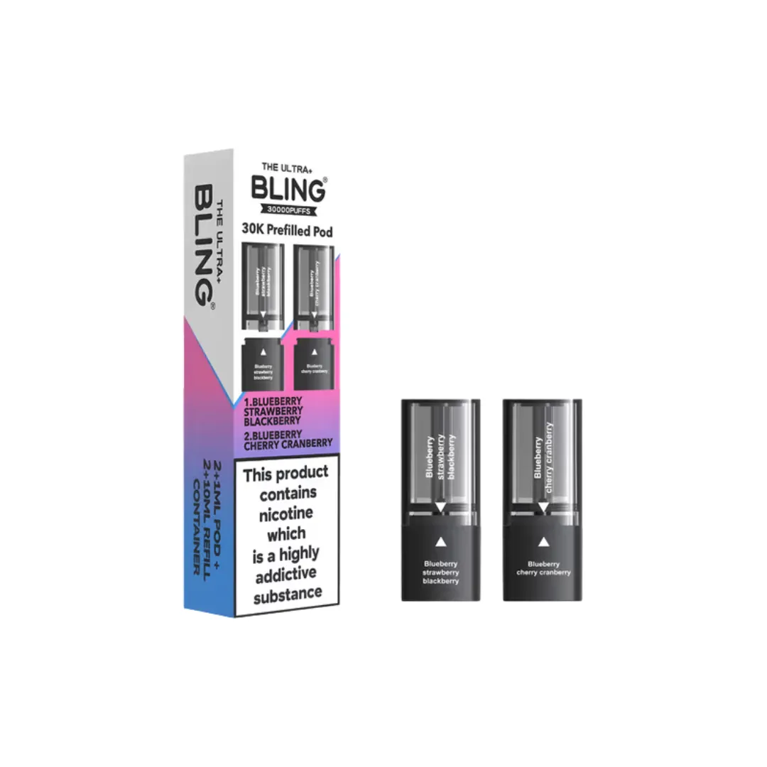 The Crystal Bling Ultra Plus 30k Prefilled Pods