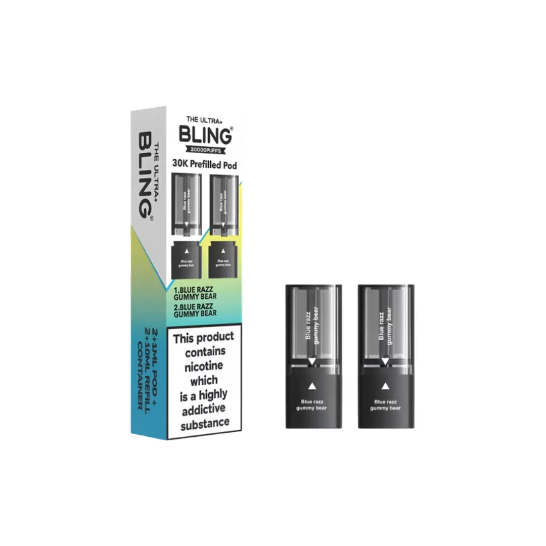 The Crystal Bling Ultra Plus 30k Prefilled Pods