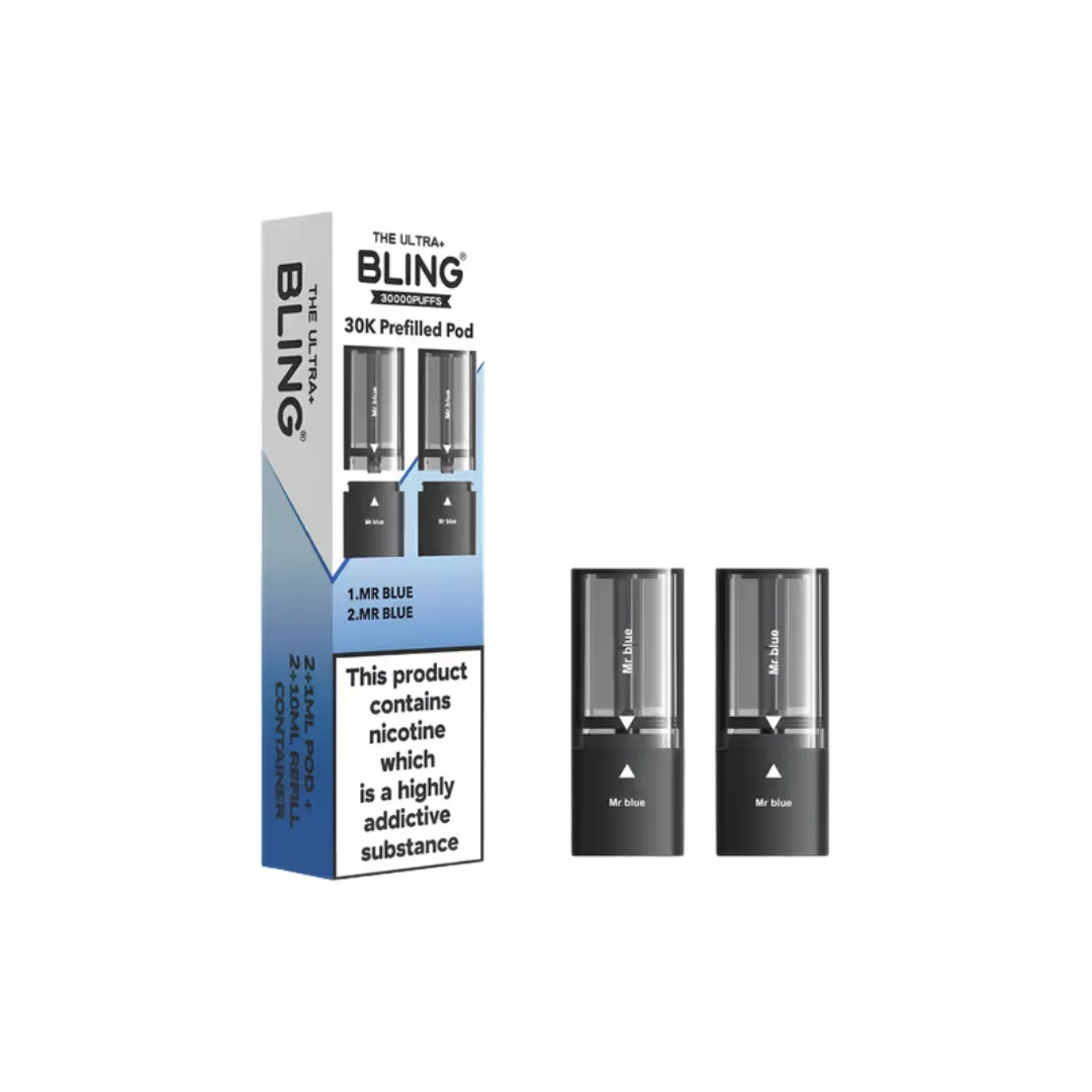 The Crystal Bling Ultra Plus 30k Prefilled Pods