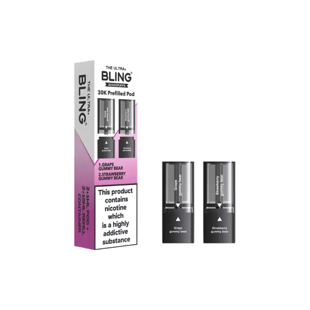 The Crystal Bling Ultra Plus 30k Prefilled Pods