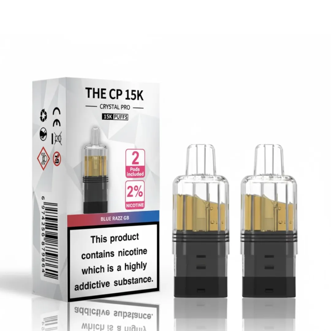 The Crystal Pro CP 15K Prefilled Pods