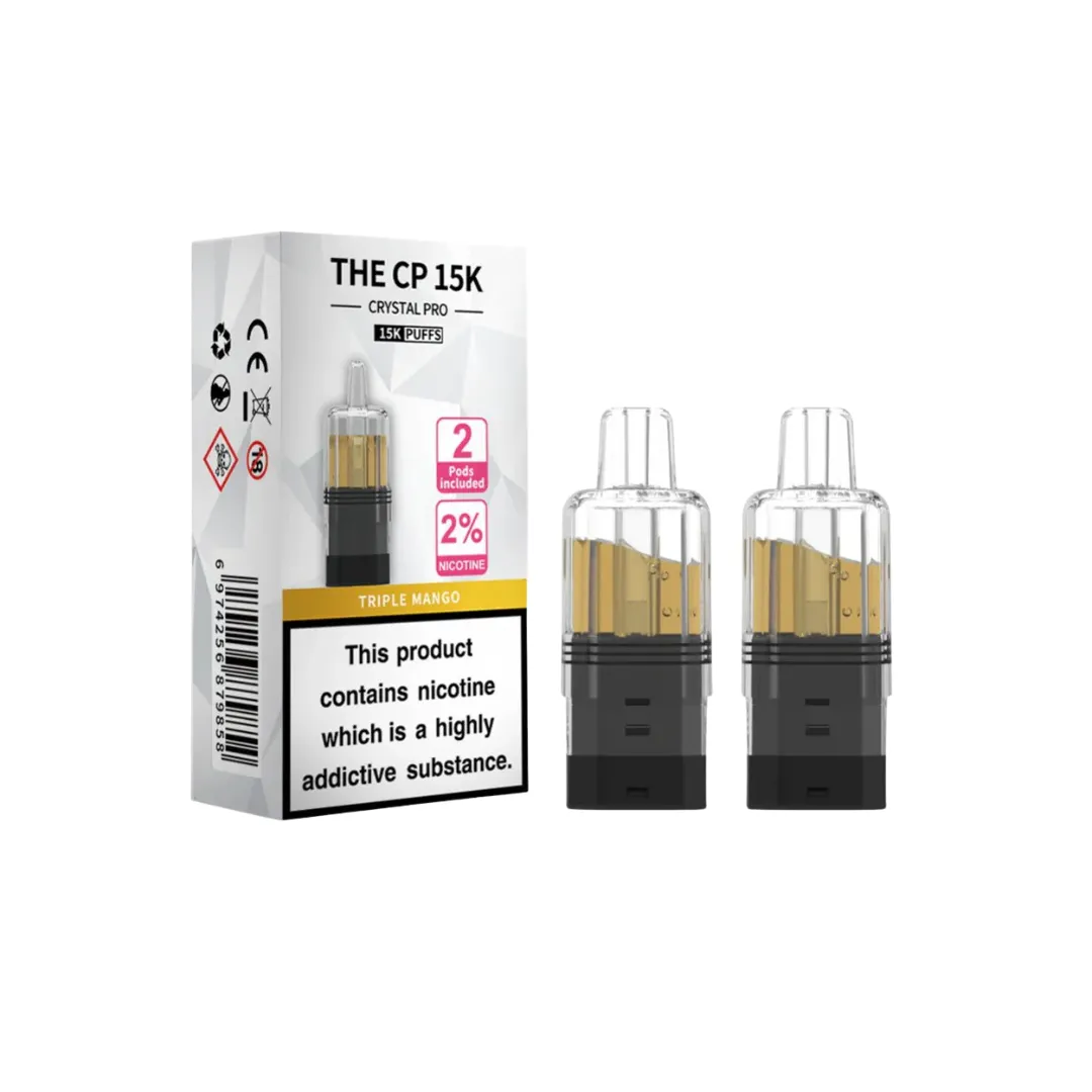 Pre Order: The Crystal Pro CP 15K Prefilled Pods