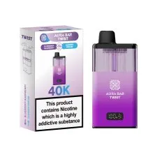 Aura Bar Twist 40K Puffs Prefilled Vape Kit