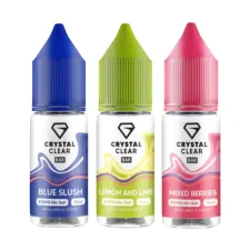 Crystal Clear 10ml Nic Salts E-liquid