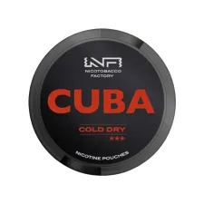 CUBA Black Nicotine Pouches