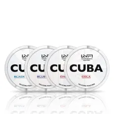 CUBA White Nicotine Pouches