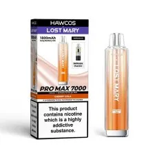 Hawcos x Lost Mary Pro Max 7000 Prefilled Vape kit