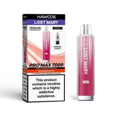 Hawcos x Lost Mary Pro Max 7000 Prefilled Vape kit