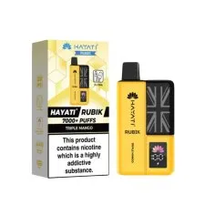 Hayati Rubik 7000 Puffs Prefilled Vape kit