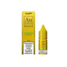 Kingston Au Gold Nic Salts 10ml E-Liquid