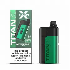 Pre Order: Titan X 10K Puffs Prefilled Vape Kit