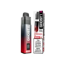 Vapes Bars Ghost Pro 8000 Prefilled Pods