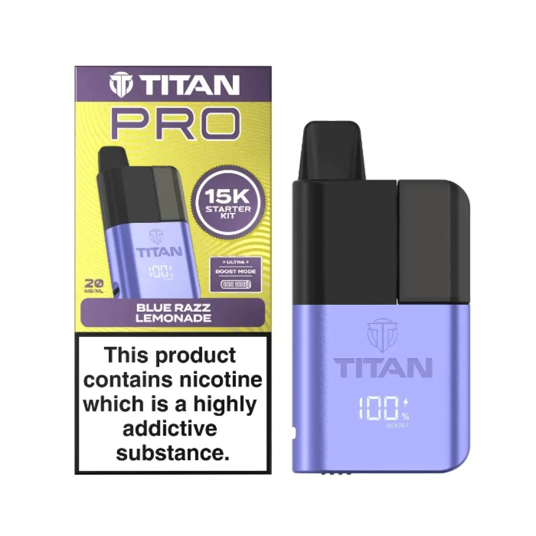 Pre Order: Titan Pro 15K Prefilled Vape Kit