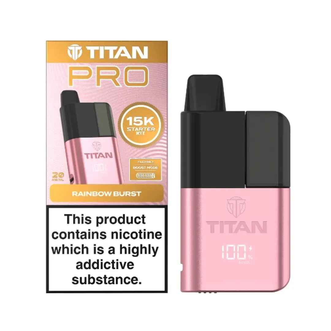 Pre Order: Titan Pro 15K Prefilled Vape Kit