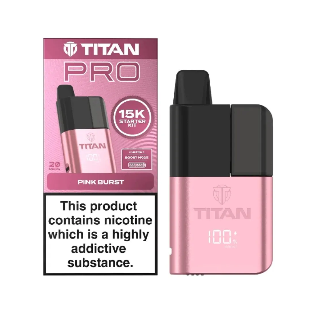 Pre Order: Titan Pro 15K Prefilled Vape Kit