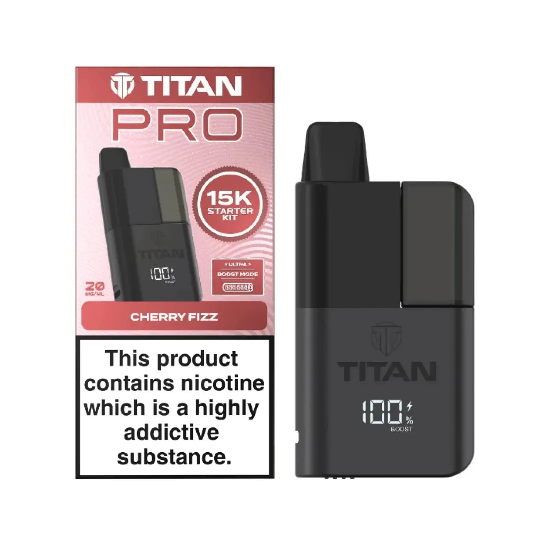 Pre Order: Titan Pro 15K Prefilled Vape Kit