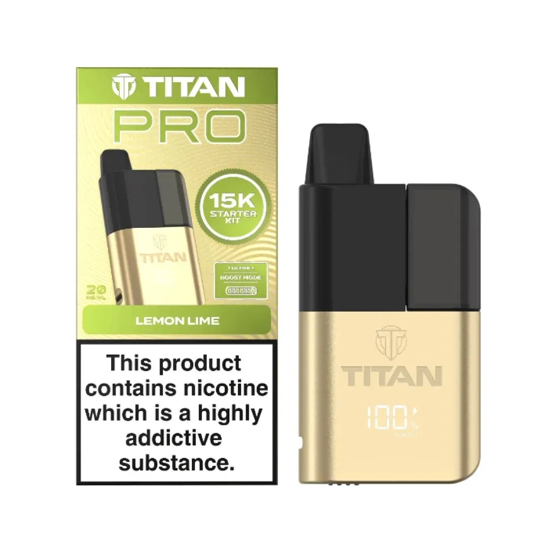 Pre Order: Titan Pro 15K Prefilled Vape Kit