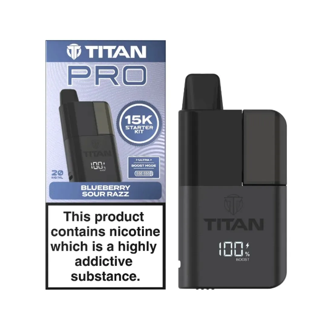 Pre Order: Titan Pro 15K Prefilled Vape Kit
