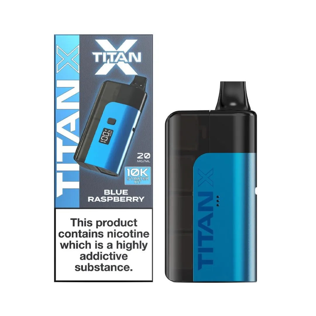 Pre Order: Titan X 10K Puffs Prefilled Vape Kit