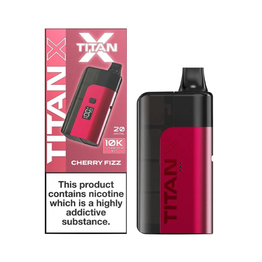 Pre Order: Titan X 10K Puffs Prefilled Vape Kit