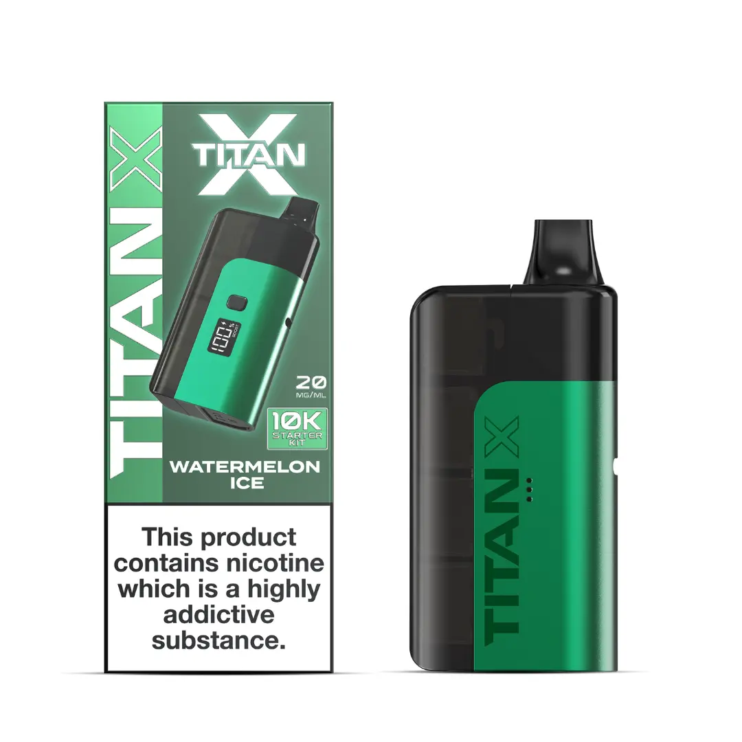 Pre Order: Titan X 10K Puffs Prefilled Vape Kit