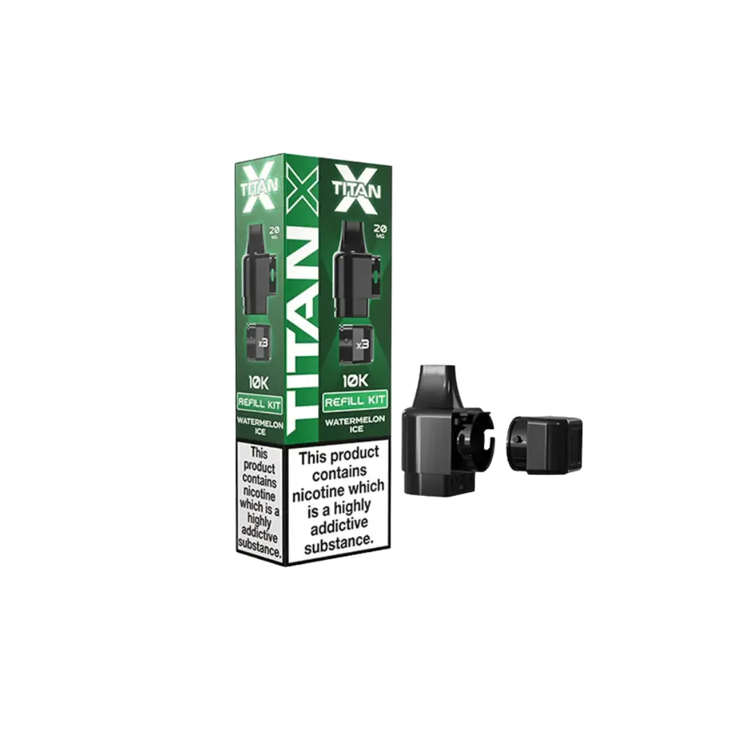 Pre Order: Titan X 10K Prefilled Refill Pods