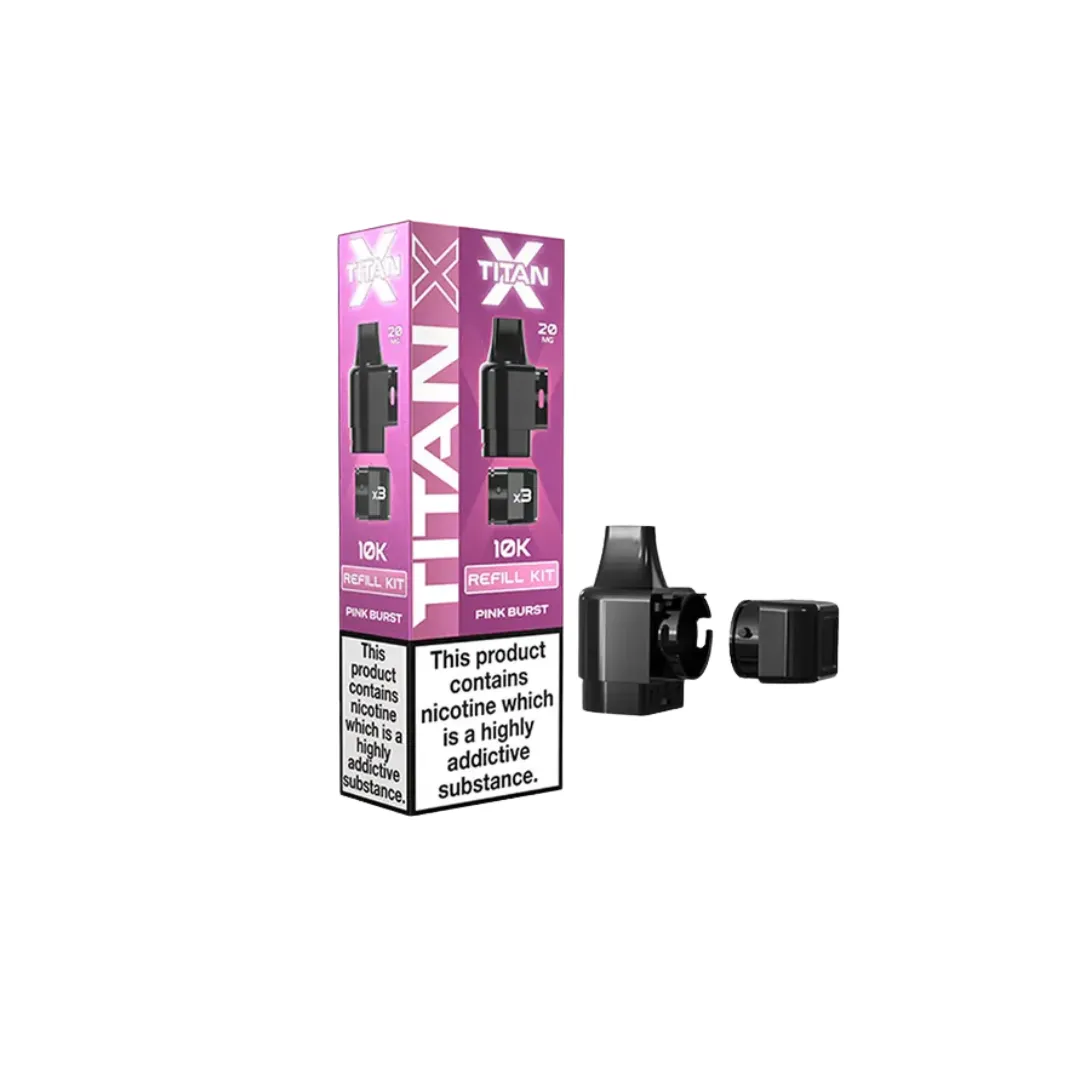 Pre Order: Titan X 10K Prefilled Refill Pods