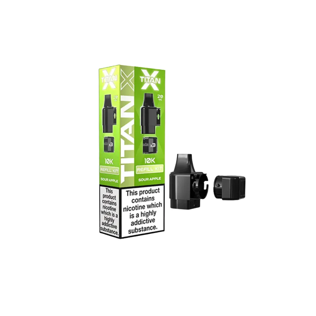 Pre Order: Titan X 10K Prefilled Refill Pods