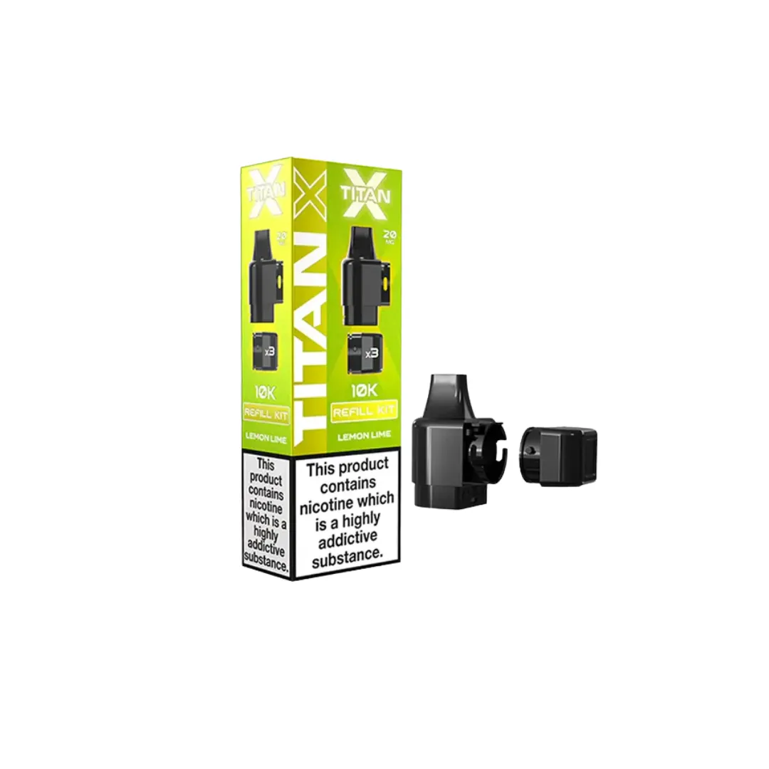 Pre Order: Titan X 10K Prefilled Refill Pods