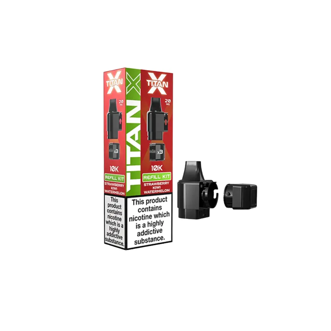 Pre Order: Titan X 10K Prefilled Refill Pods