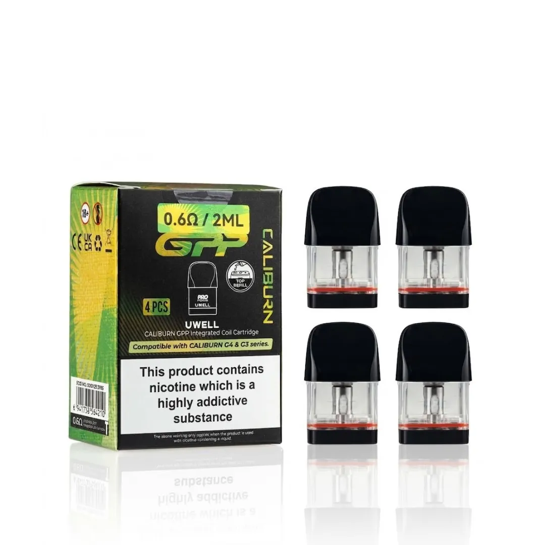 Caliburn GPP Replacement Pods (Pack of 3 / 4)