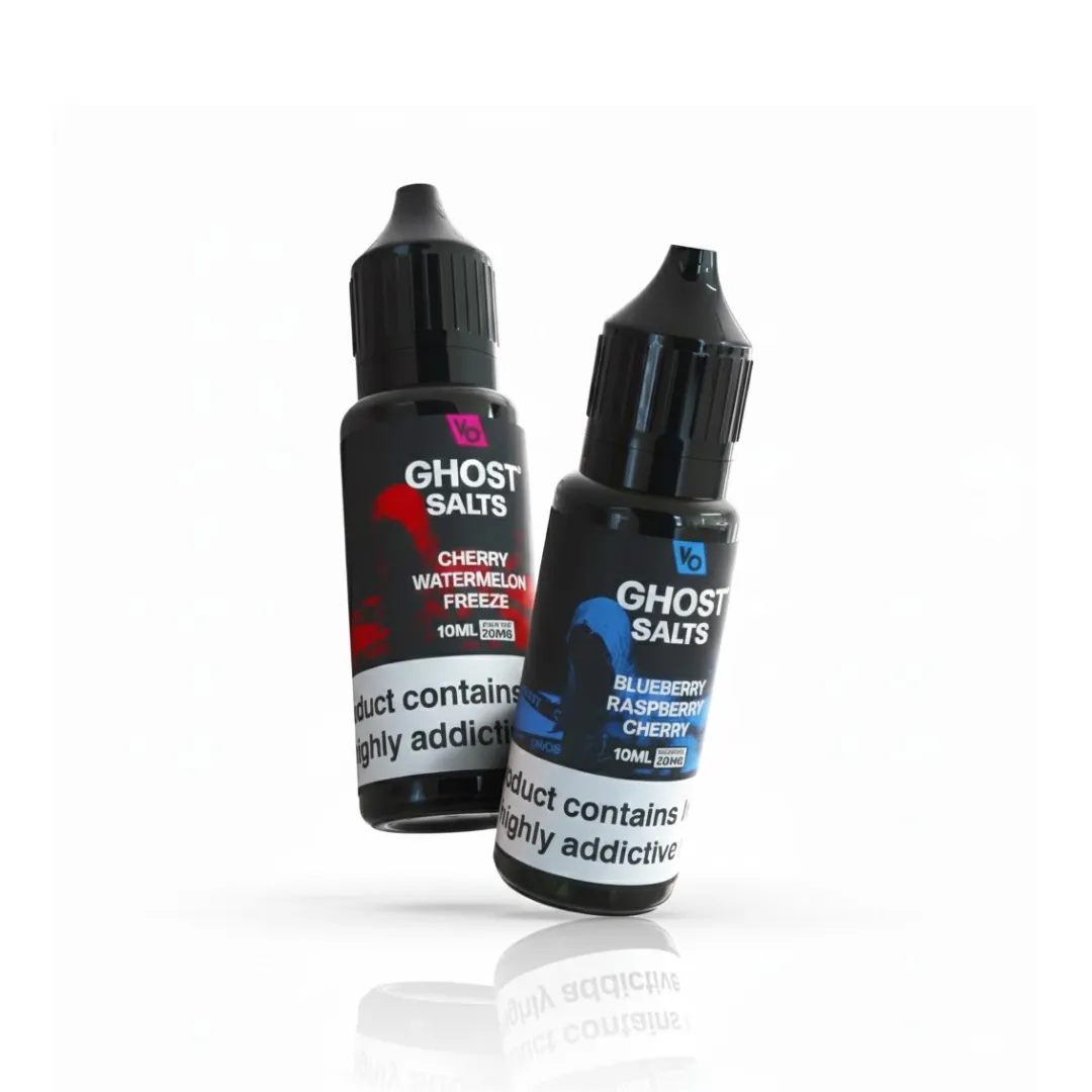 Vapes Bars Ghost Nic Salts E-Liquid