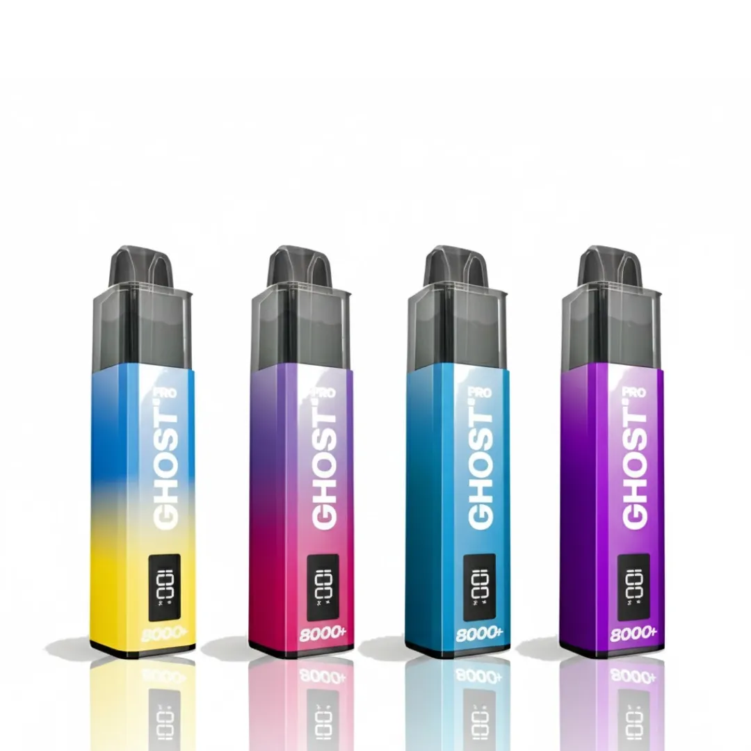 Vapes Bars Ghost Pro 8000 Puffs Prefilled Vape Kit