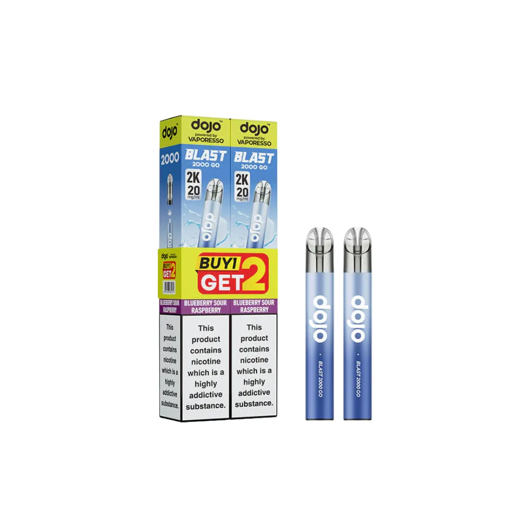 Vaporesso Dojo Blast 2000 Go Transparent Vape Kit