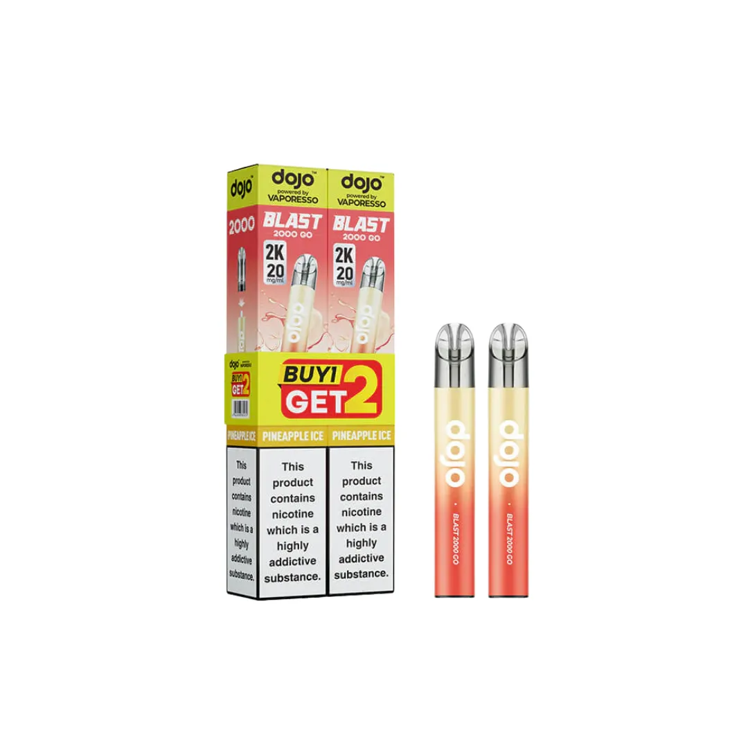 Vaporesso Dojo Blast 2000 Go Transparent Vape Kit