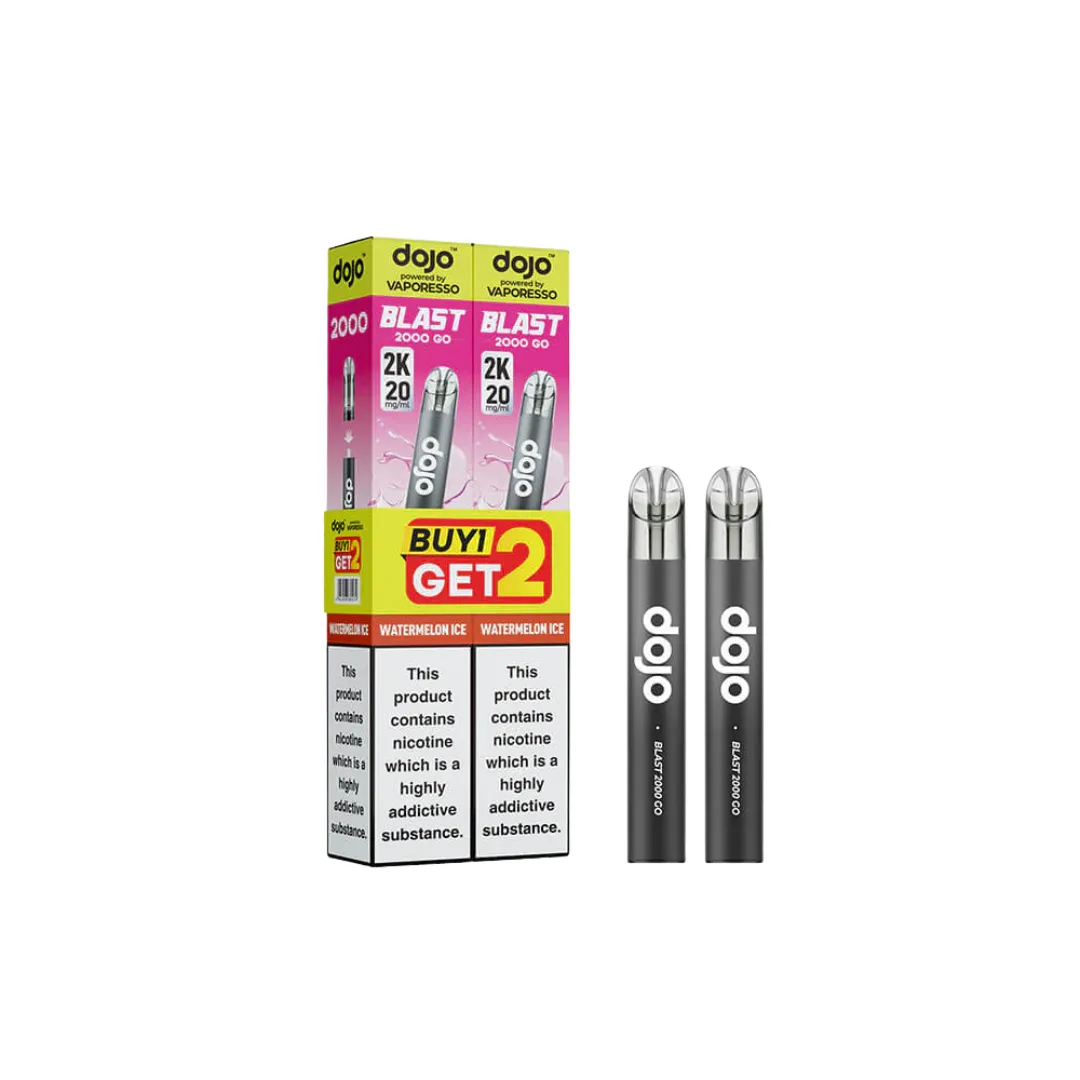 Vaporesso Dojo Blast 2000 Go Transparent Vape Kit
